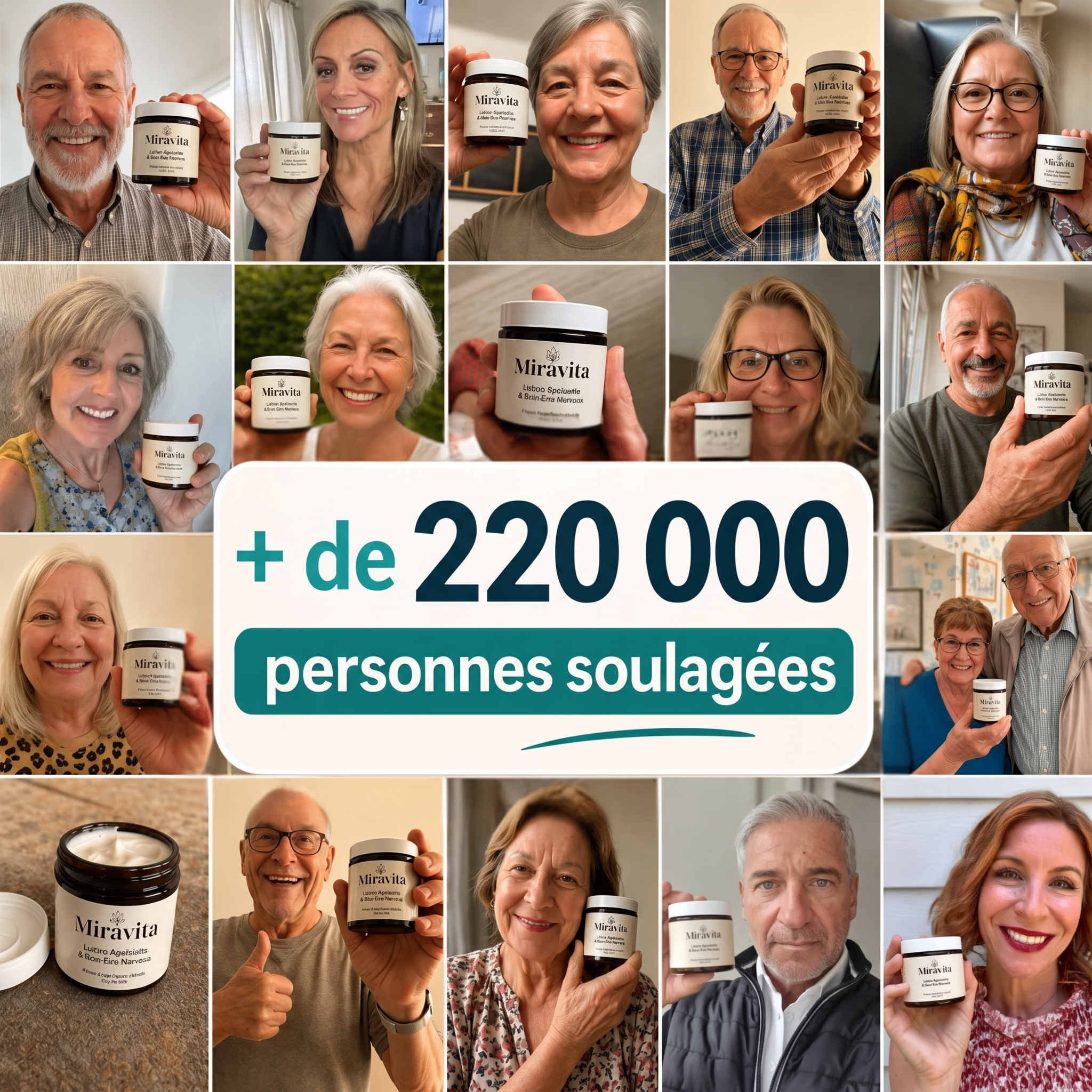 Miravita - Éliminez Les Douleurs Nerveuses de l'Intérieur