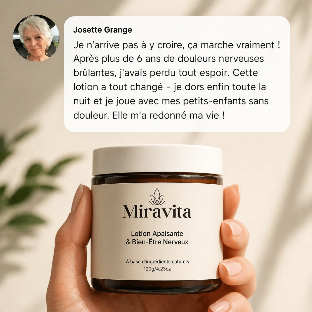 Miravita - Éliminez Les Douleurs Nerveuses de l'Intérieur