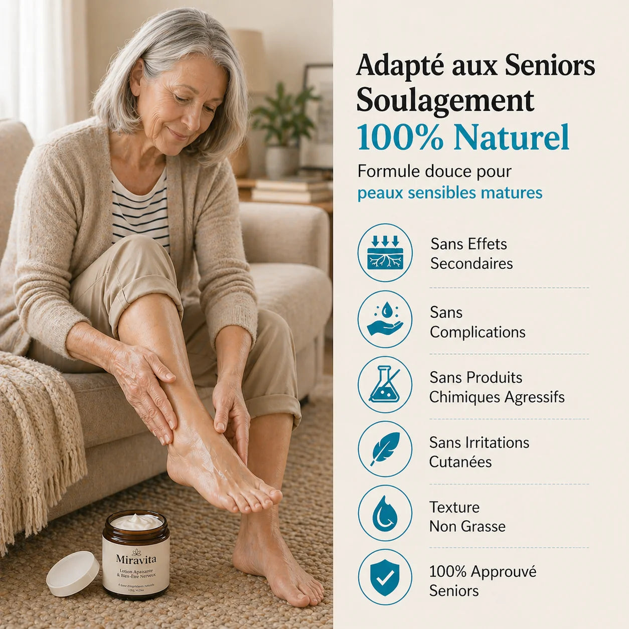 Miravita - Éliminez Les Douleurs Nerveuses de l'Intérieur